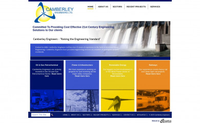 camberleyengineers.com screenshot