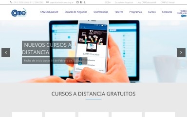 came-educativa.com.ar screenshot