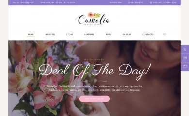 https://camelia.axiomthemes.com/ screenshot