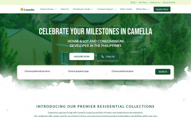 camella.com.ph screenshot