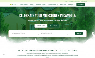 camella.com.ph screenshot