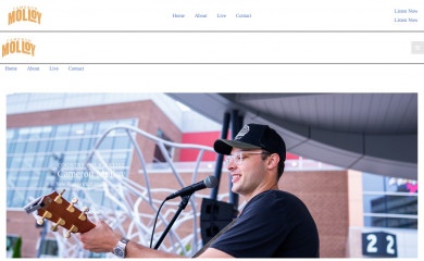 cameronmolloy.com screenshot