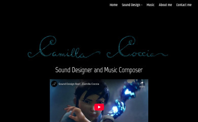 camillacoccia.com screenshot