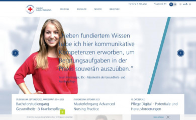 campus-rudolfinerhaus.ac.at screenshot