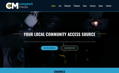 campbellmedia.org screenshot