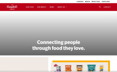 campbellsoupcompany.com screenshot