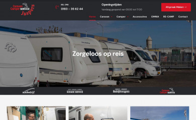camperservicemeerkerk.nl screenshot