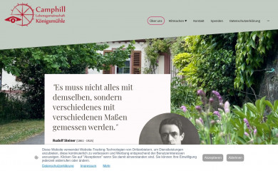 camphill-rheinland-pfalz.de screenshot