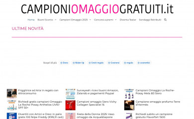 campioniomaggiogratuiti.it screenshot