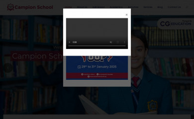 campionschool.edu.np screenshot