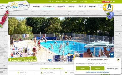 camping-de-kernejeune.com screenshot
