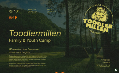 camping-toodlermillen.lu screenshot