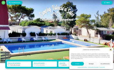 campingvalenciaelsaler.com screenshot