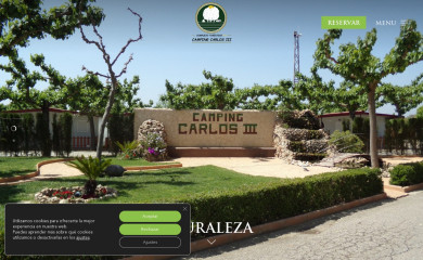 campingcarlosiii.com screenshot