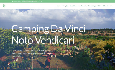 campingdavinci.it screenshot
