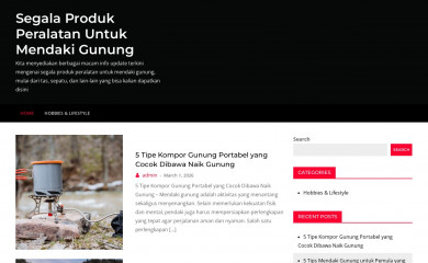 campinghikingnecessities.com screenshot