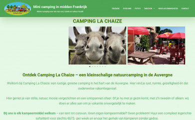 campinglachaize.com screenshot