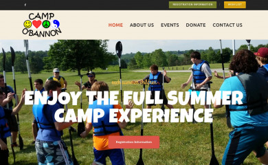 campobannon.org screenshot
