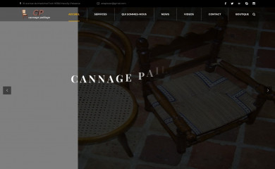 cannage-paillage.fr screenshot