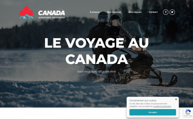 canadaaventuresmotoneige.com screenshot