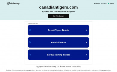 canadiantigers.com screenshot