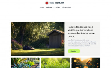 canalcoquelicot.fr screenshot