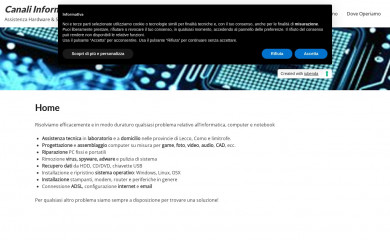 canali.info screenshot