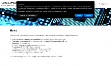 canali.info screenshot