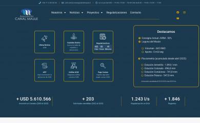 canalmaule.cl screenshot