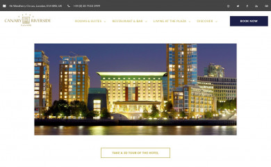 canaryriversideplaza.com screenshot