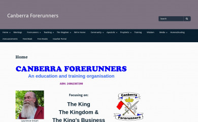 canberraforerunners.org screenshot