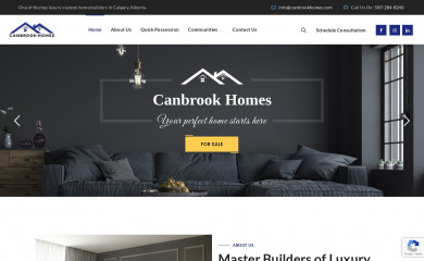 canbrookhomes.com screenshot