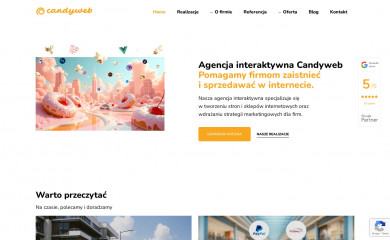 https://candyweb.pl screenshot