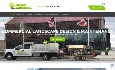 candccustomlawncare.com screenshot