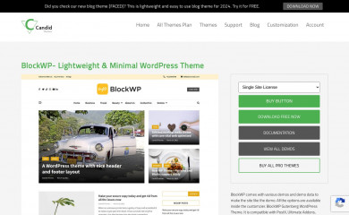 BlockWP screenshot