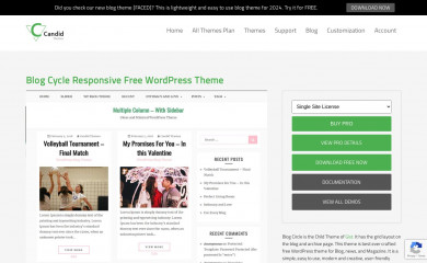 Blog Cycle screenshot