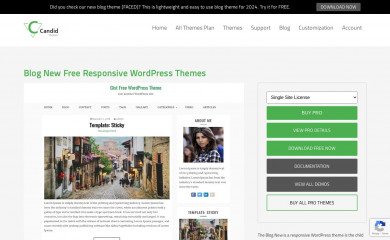 Blog New screenshot