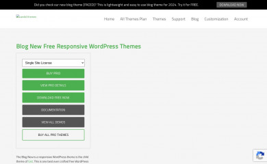 https://www.candidthemes.com/themes/blog-new-free-wordpress-theme/ screenshot