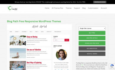 Blog Path screenshot