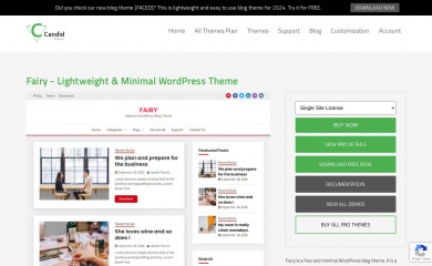 https://www.candidthemes.com/themes/fairy/ screenshot