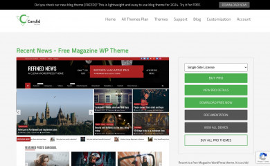 https://www.candidthemes.com/themes/recent-news/ screenshot