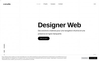 canellecrea.com screenshot