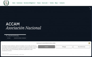 caninanacionalaccam.es screenshot