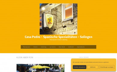 casa-pedro.de screenshot