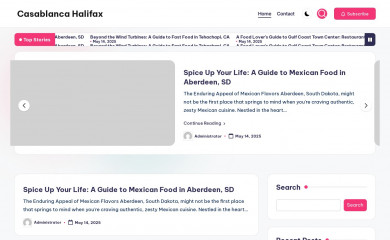 casablancahfx.ca screenshot