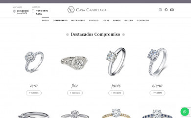 casacandelaria.cl screenshot