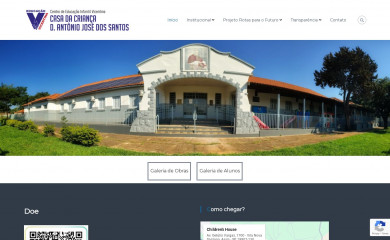 casadacriancaassis.org.br screenshot