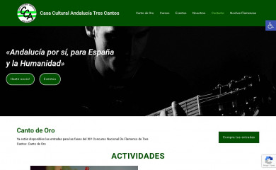 casadeandaluciatrescantos.es screenshot