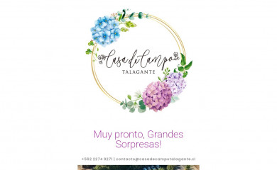 casadecampotalagante.cl screenshot