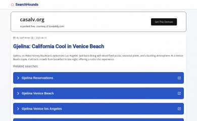 casalv.org screenshot